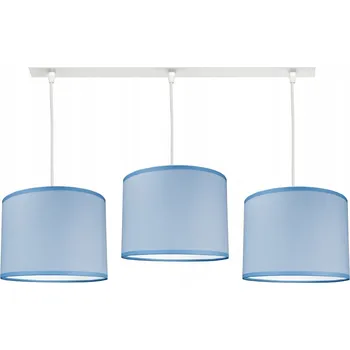 Závěsné stropní svítidlo lustr STÍNÍTKO MODRÉ stropní svítidla do pokoje