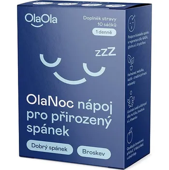 Přírodní produkt OlaOla OlaNoc Nápoj pro přirozený spánek - 10 sáčků