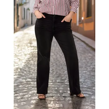 Dámské oblečení Sinsay - Džíny bootcut Plus Size - černá - 776DB-99J - 776DB-99J-54