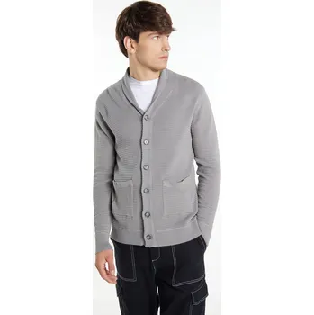 Pánský svetr Pánský propínací svetr Mo - šedý, S