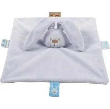 Hračka pro nejmenší NATTOU mazlíček Lapidou Light Blue 28×28 cm