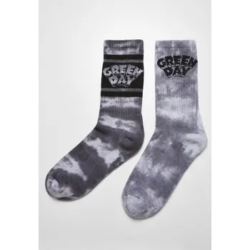 Green Day Tie Die Socks 2-Pack 35-38