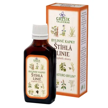 Přírodní produkt Grešík Štíhlá linie bylinné kapky 50 ml