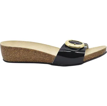 Dámská móda Protetika - pantofle ORS T 84 lesklá černá Veľkosť: 38