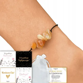 Náramek Dámský náramek přírodní KARNEOL UZDRAVENÍ