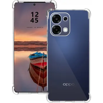 Pouzdro na mobilní telefon POUZDRO PANCERNE ANTI SHOCK CASE PRO OPPO A6 PRO 5G 2x SKLO