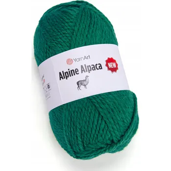 Příze Vlna YarnArt ALPINE ALPACA NEW 1449 /c. zeleň