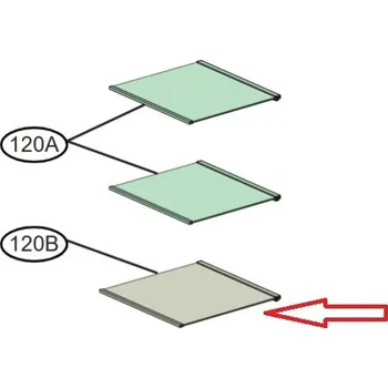 Příslušenství pro lednici AHT75335028 - Police pro mrazničku , chladničky LG
