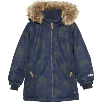 Kojenecká bunda Minymo - Zimní bunda - Parisian Night "Lesní zvěř" - větší velikosti Varianta:: 92