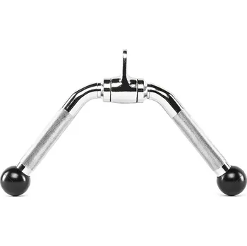 Tricepsový úchop ATX LINE zahnutý V, kloub, gumové konce