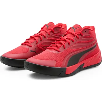 Pánské tenisky PUMA Pánské basketbalové boty Court Pro 42 ČERVENÁ