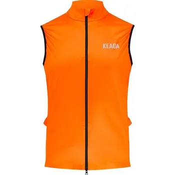 Cyklistická vesta KEADA SPORTS Pánská cyklistická vesta Essential L ORANŽOVÁ