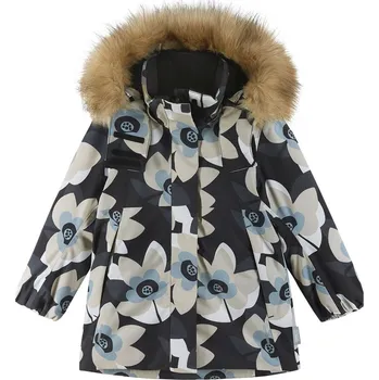 Kojenecká bunda REIMA dětská zimní bunda s membránou Muurame - Black vel. 122 cm