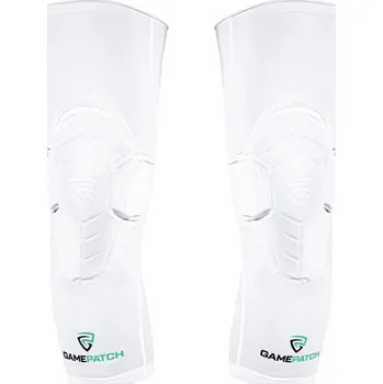 Volejbal GAMEPATCH KNEE PADS WHITE POUZE XXL - Bílá (VÝPRODEJ) + DÁREK