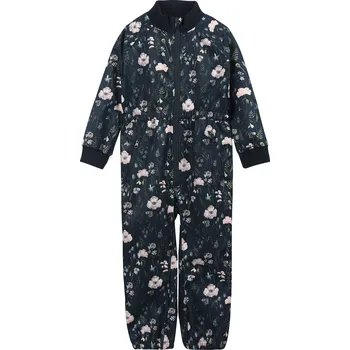 Kojenecká souprava Minymo - Softshellový overal - Půlnoční květy Velikost: 86
