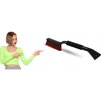 autokoberec Škrabka s kartáčem a mosaznou čepelí NI