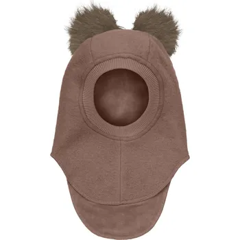 Kojenecká souprava HUTTELiHUT - Merino kukla s bambulkami z alpačí srsti - Withered Rose VARIANTY: 12-24M