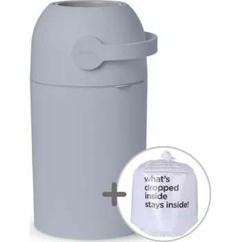 Koš na pleny Koš na pleny Magic Majestic - ledově světle modrá (na 25 plen) + sáčky