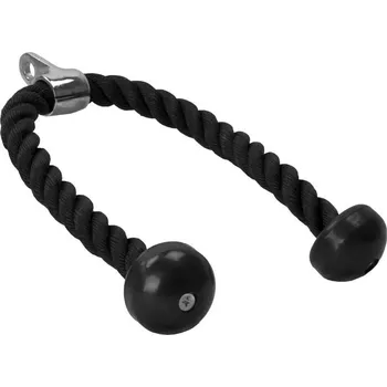 Příslušenství pro posilovací stroj a lavici Úchop lanový ARSENAL černý, 100 cm