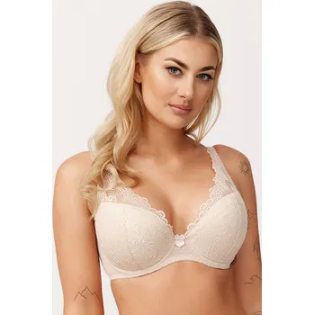 Podprsenka Podprsenka Azal Wera - polovyztužená Barva: Béžová, Velikost: 75F