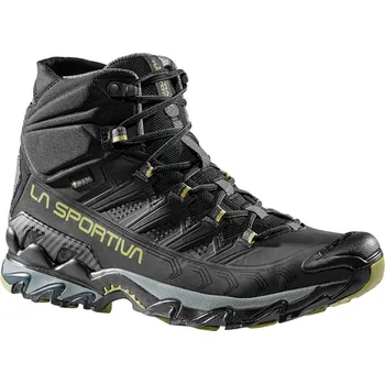 Pánská treková obuv La Sportiva Ultra Raptor II Mid Leather Wide GTX Velikost: 45,5 / Barva: black/cedar
