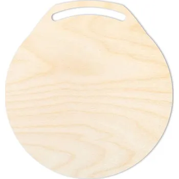 Medaile 7 cm - dřevěný výřez