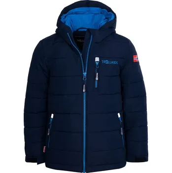 Dívčí bunda Trollkids Dunkelblau 397550 98
