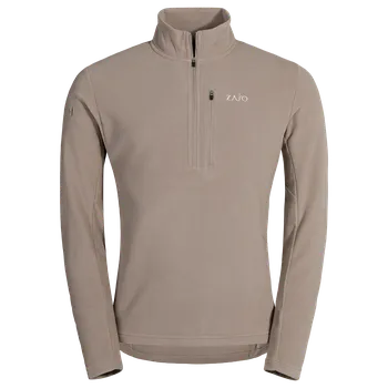 Pánská mikina Zajo Auro Men's Fleece Zip Top Lehký fleecový pulovr pro život na horách i mimo ně