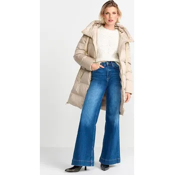 Dámská vesta Bunda Rich & Royal Beige 6451771 36