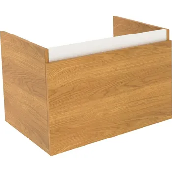 Nábytek Naturel Koupelnová skříňka bez umyvadla Naturel Project 52,5x40x45,3 cm dub medový mat PROJECT60DMBU PROJECT60DMBU