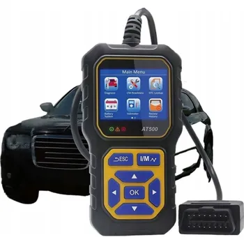 Autoelektronika OBD čtečka model AT500, automobilový diagnostický skener OBD2