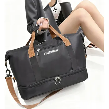 Cestovní taška DÁMSKÁ PÁNSKÁ CESTOVNÍ SPORTOVNÍ TAŠKA 36L - IDEÁLNÍ NA JÓGU, DO POSILOVNY I JAKO PŘÍRUČNÍ ZAVAZADLO