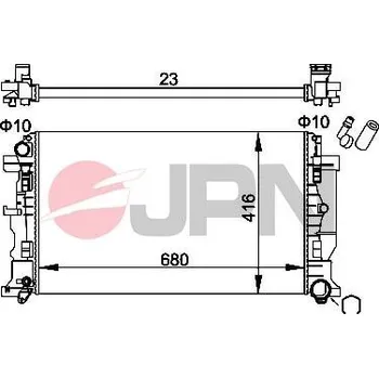 Motor automobilu JPN-60C9066-JPN