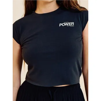 Dámské tričko Sinsay - Tričko s příměsí viskózy - šedá - 456DO-86X - 456DO-86X-L