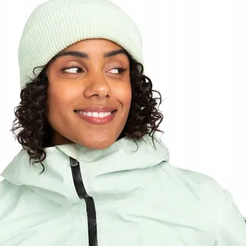 Čepice Roxy zimní čepice beanie zelená, univerzální velikost