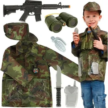 Dětský kostým voják 3-8let