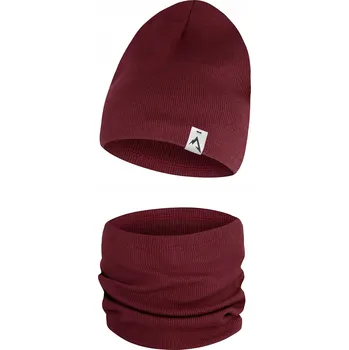 Čepice Dětská souprava: Čepice a Nákrčník pro děti, chlapce i dívky, Bavlna, velikost 46