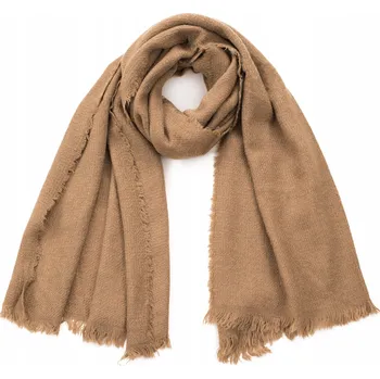 Šála Szaleo hnědý šál 205 cm - dámský