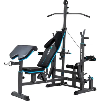 Posilovací lavice THUNDER Tréninková lavice Thunder VIGOR-C 25kg MODRÁ|ČERNÁ