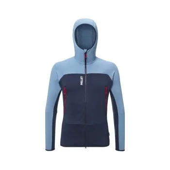 Pánská mikina Millet FUSION GRID HOODIE Men CORONET BLUE/SAPHIR modrá M