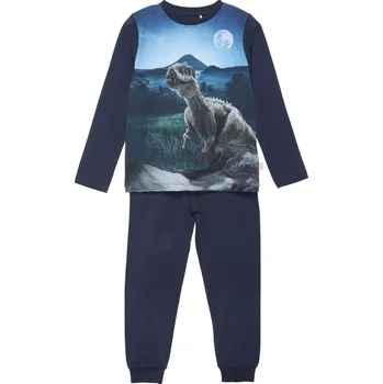 Dívčí pyžamo Minymo - Pyžamo - Dino - Navy Night Velikost: 92