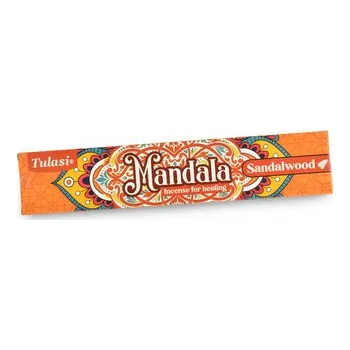 Vonná tyčinka Indické vonné tyčinky Tulasi Mandala - Sandalwood 20 ks