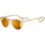 SUAVINEX | Dětské brýle - 12/24 měsíců polarizované s pouzdrem NEW 2025 - KRÉMOVÉ kulaté