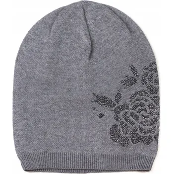 Čepice Szaleo zimní čepice beanie šedá, univerzální velikost