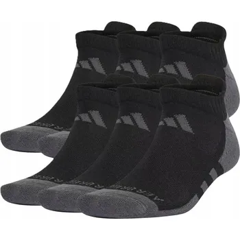 Pánské ponožky Běžecké kotníkové ponožky Adidas AEROREADY, balení 6 kusů, velikost L 43-46 TRAINING