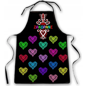 Kuchyňská zástěra Kuchyňská zástěra jako dárek s potiskem, kuchyňské zástěry Zakopane