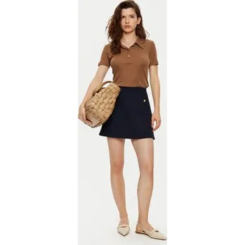 Dámská sukně Tommy Hilfiger Mini sukně WW0WW44994 Tmavomodrá Regular Fit 40