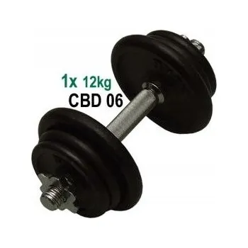 Litinová nastavitelná činka Acra 1x 12 kg