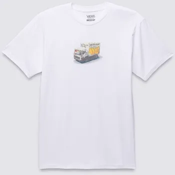Pánská móda tričko s krátkým rukávem pánské VANS SPECIAL DELIVERY SS White - L