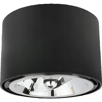 Stropní svítidlo přisazené Spectrum LED černé 20 W patice GU10